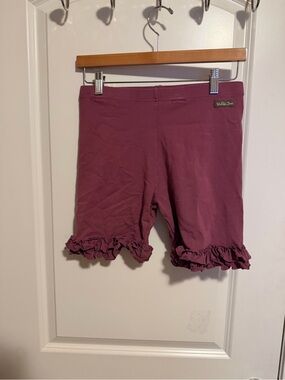 Matilda Jane Plum Ruffle Shorties